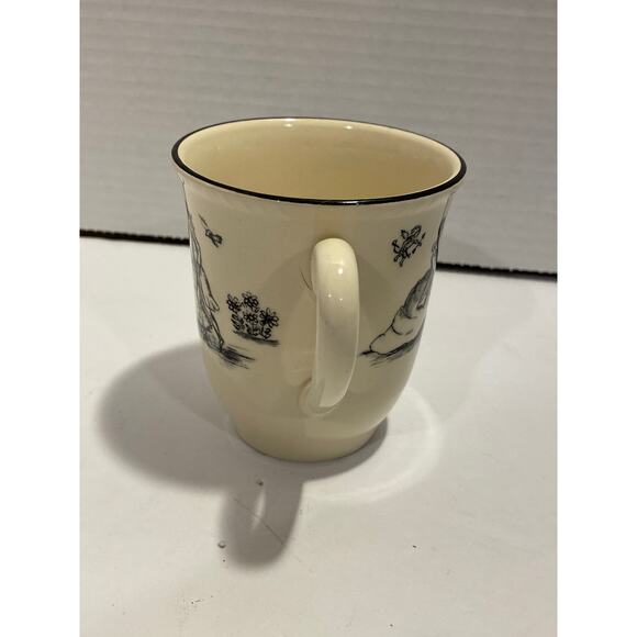 Vintage 1980s Wood & Sons England Toile de Joie Coffee Mug Earthenware - Picture 2 of 9